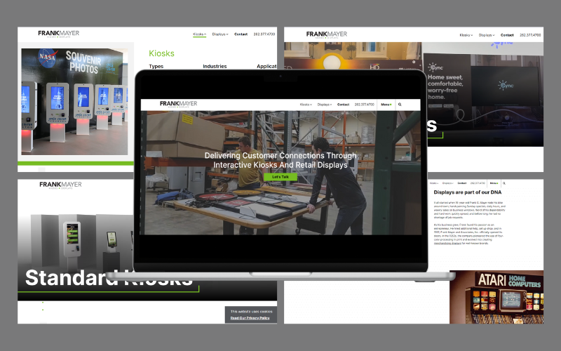 FrankMayer Website - Custom Kiosk Manufacturers