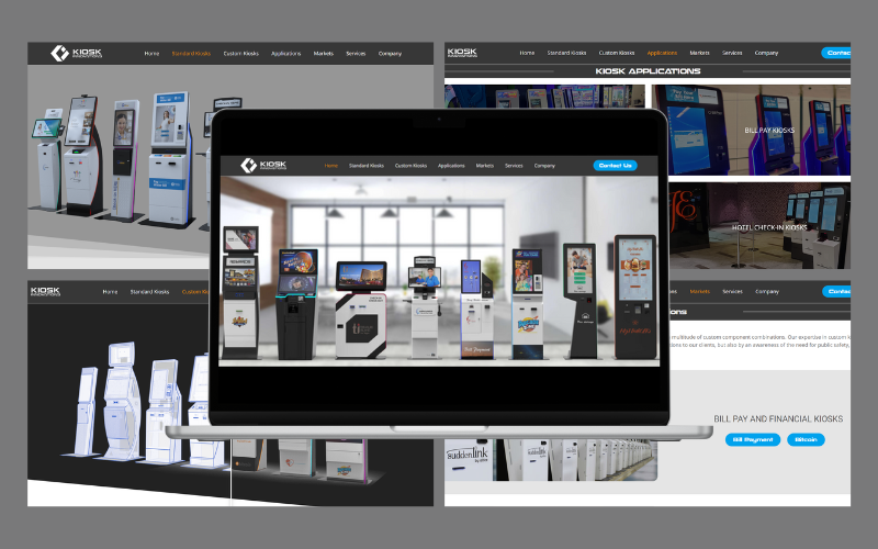 Kiosk Innovations Website - Custom Kiosk Manufacturers