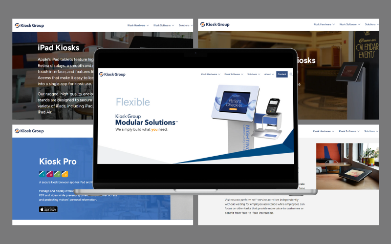 KioskGroup Website - Custom Kiosk Manufacturers