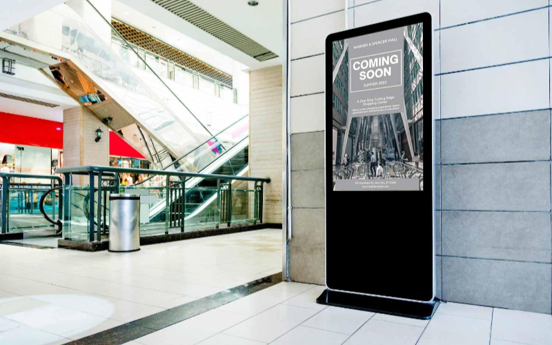 Self-Service Kiosks for Shopping Malls