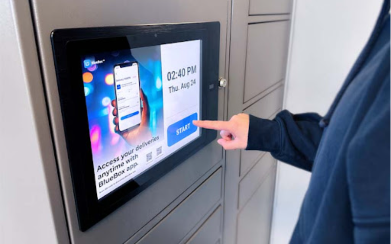 Kiosks with Smart Locker Systems